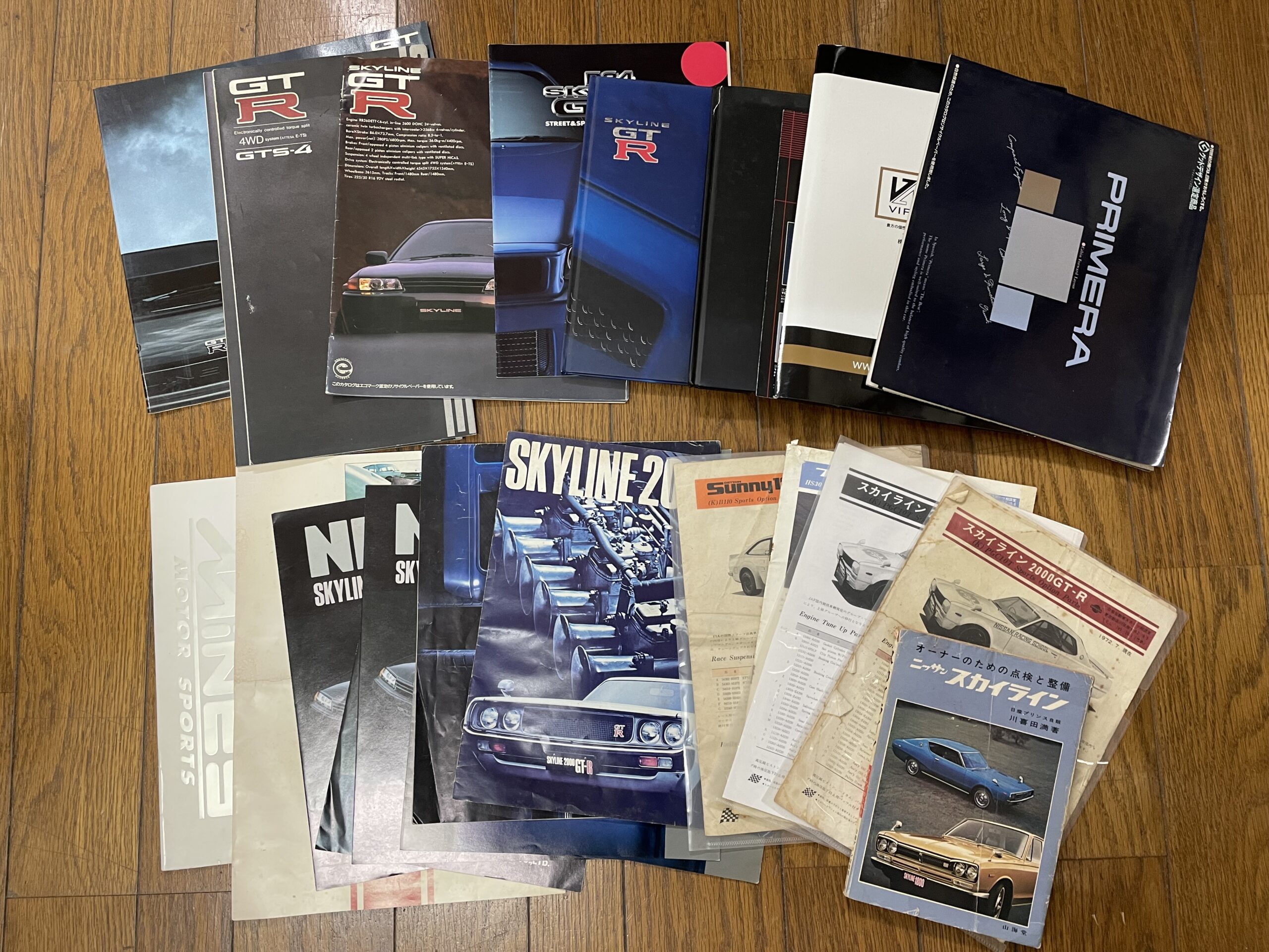 バイク　旧車　カタログまとめ売り 旧車・バイクのカタログ、マニュアル、取扱説明書を高価買取中